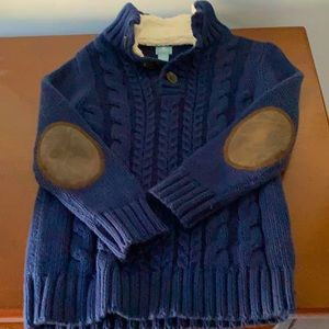 Gap Navy Cable Knit Sweater Boys 4